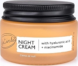 Нічний крем для обличчя з гіалуроновою кислотою та ніацинамідом - UpCircle Night Cream — фото N1
