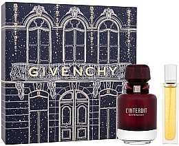 Givenchy L'Interdit Rouge - Набор (edp/50ml + edp/mini/12.5ml) — фото N1