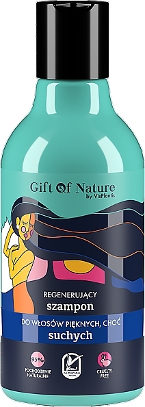 Шампунь для сухих волос - Vis Plantis Gift of Nature Regenerating Shampoo For Dry Hair — фото N1