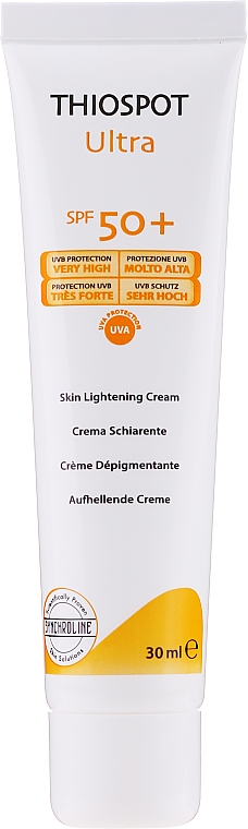 Осветляющий крем для кожи с гиперпигментацией SPF 50 - Synchroline Thiospot Ultra Skin Lightening Cream — фото N2
