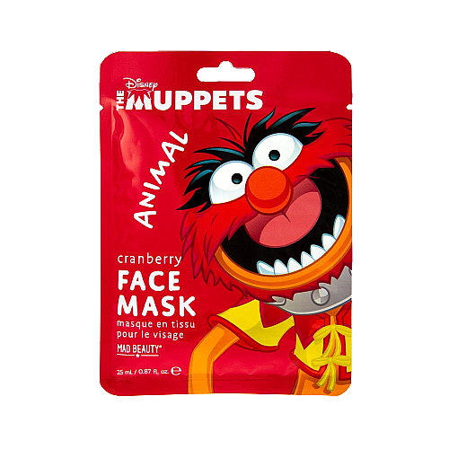 Увлажняющая маска для лица - Mad Beauty Disney Muppets Face Mask Animal — фото N1