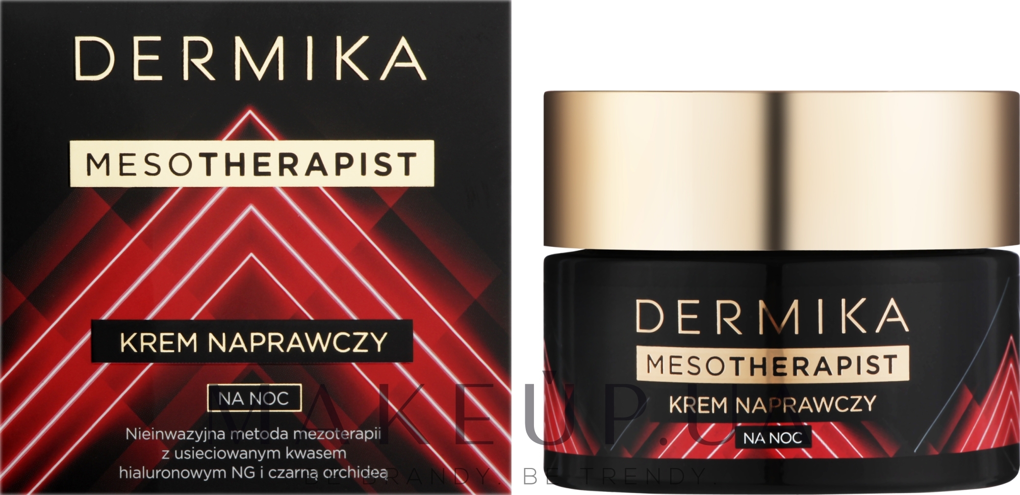 Нічний відновлювальний крем для обличчя - Dermika Mesotherapist Cream — фото 50ml