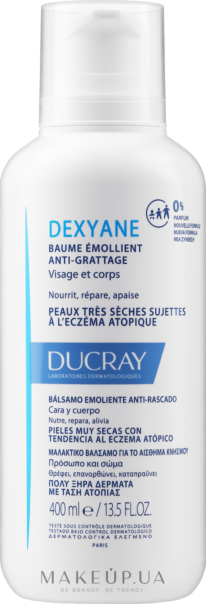 Ducray Emollient Cream Anti grattage. Zero Cream Emollient.