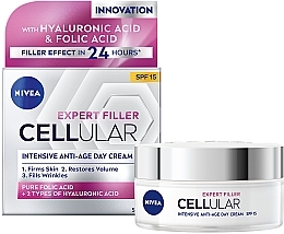 УЦЕНКА Дневной крем - NIVEA Cellular Expert Filler SPF 15 * — фото N1