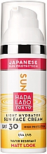 Духи, Парфюмерия, косметика Солнцезащитный крем для лица SPF30 - Hada Labo Tokyo Sun Light Hydrator Sun Face Cream