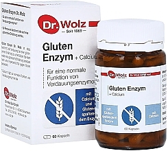 Харчова добавка "Фермент глютену + кальцій" - Dr.Wolz Gluten Enzym + Calcium — фото N3