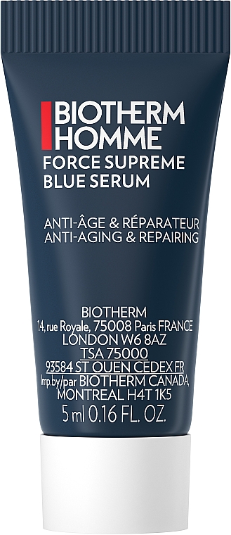 ПОДАРУНОК! Сироватка для обличчя антивікова чоловіча - Biotherm Homme Force Supreme Youth Architect Serum (пробник) — фото N1