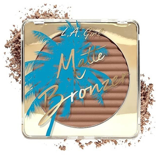 Матовий бронзер для обличчя - L.A. Girl Matte Bronzer — фото N1