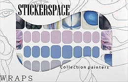 Дизайнерські наклейки для нігтів "O`Keeffe Pedi" - StickersSpace — фото N1