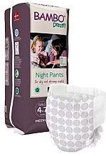 Ночные трусики-подгузники для девочек "Dreamy" 4-7 лет, 15-35 кг, 10 шт. - Bambo Nature  — фото N5