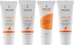 Набор - Image Skincare Vital C (f/mask/7.4ml + cleanser/7.4ml + f/cr/7.4ml + ser/7.4ml) — фото N2