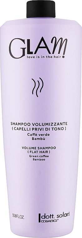 Шампунь для объема волос - Dott.Solari Glam Volume Shampoo — фото N2