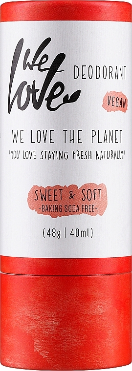 Дезодорант-стік - We Love The Planet Sweet & Soft Deodorant