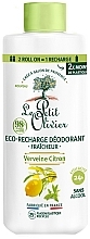 Дезодорант с экстрактами вербены и лимона - Le Petit Olivier Eco-Refill Fresh Lemon Verbena Deodorant — фото N1