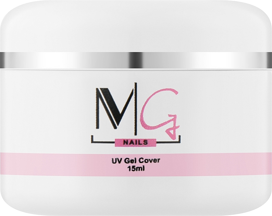 Гель камуфлювальний для нарощування - MG Nails UV Gel Cover — фото N2