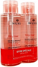Набор - Nuxe Very Rose (micellar water/2х400ml) — фото N1