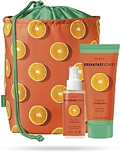 Набор - Pupa Breakfast Lovers Orange Juice Kit 2 (sh/milk/200ml + scent/water/100ml + bag) — фото N1