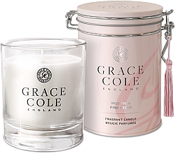 Ароматизированная свеча - Grace Cole Wild Fig & Pink Cedar — фото N1
