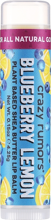 Бальзам для губ - Crazy Rumors Blueberry Lemon Lip Balm — фото N1