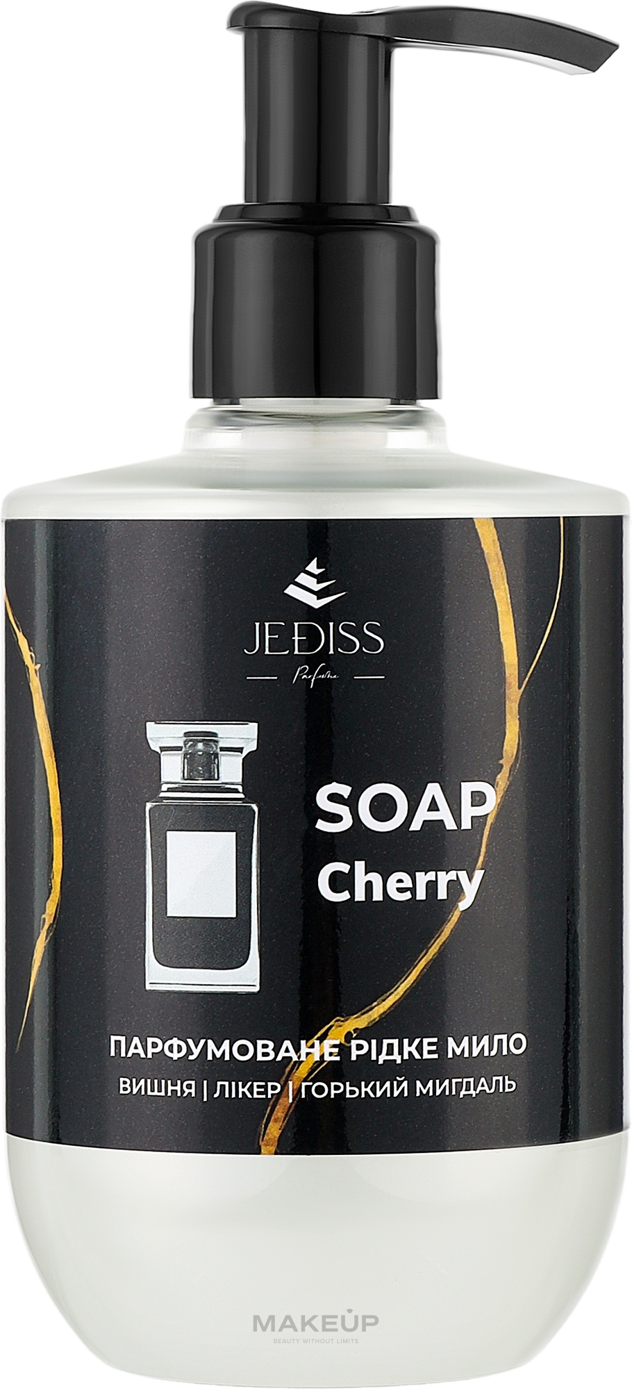 Парфумерне рідке мило "Вишня" - Jediss Cherry Soap — фото 250ml