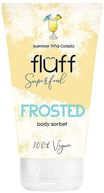 Сорбет для тіла "Піна колада" - Fluff Body Sorbet Summer Pina Colada — фото N1