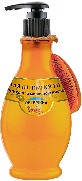 Гель для интимной гигиены с облепихой и молочной кислотой - Oblepikha — фото N1