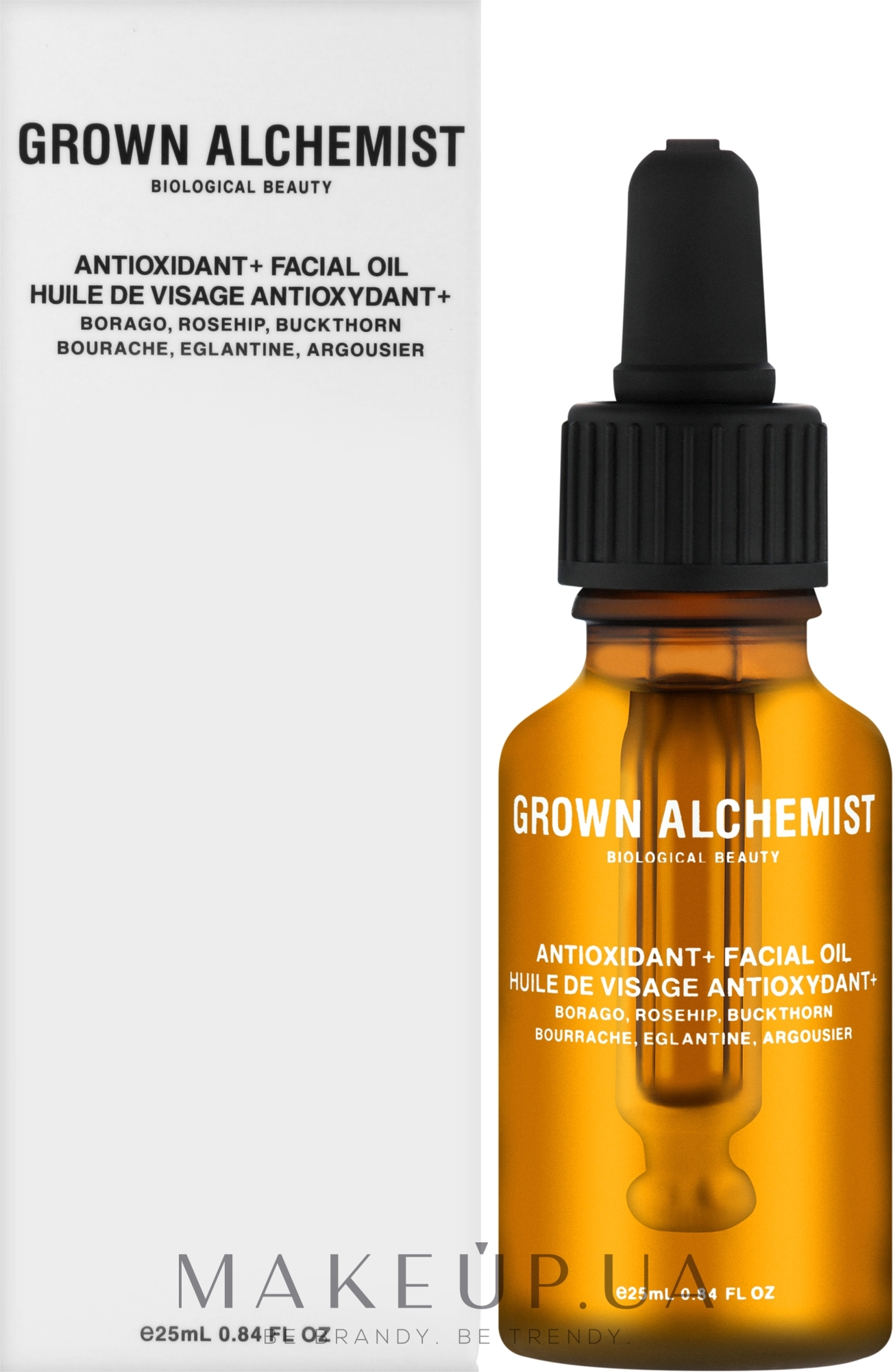 Антиоксидантна сироватка для обличчя - Grown Alchemist Anti-Oxidant+ Serum Borago, Rosehip & Buckthorn Berry — фото 25ml
