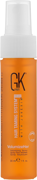 Спрей для волос с эффектом прикорневого объема - GKhair Volumize Her Spray With Juvexin — фото N1