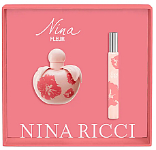 Nina Ricci Nina Fleur - Набор (edt/50ml + edt/mini/10ml) — фото N2