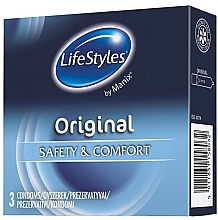Презервативы, 3 шт - LifeStyles Original — фото N1