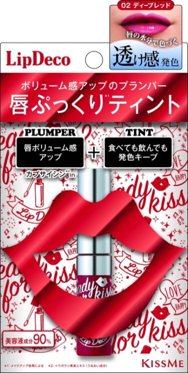 Тинт для губ увеличивающий объём - Isehan Lip Deco Plumper Tint