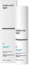 Освіжальний, відновлювальний і зволожувальний гель-крем для обличчя - Mesoestetic Hydra-Vital Light — фото N1