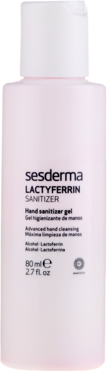 Гель для дезинфекции рук - SesDerma Laboratories Lactyferrin Sanitizer — фото N3