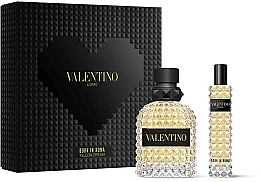Духи, Парфюмерия, косметика Valentino Born In Roma Uomo Yellow Dream - Набор (edt/50ml + edt/15ml)