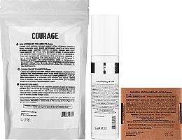 Набор 06 "Фреш" - Courage Beauty Box (b/lot/150ml + b/oil/50g + scr/250g) — фото N5