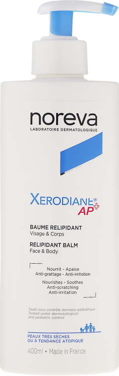 Бальзам ліпідовідновлювальний для обличчя і тіла - Noreva Laboratoires Xerodiane AP+ Relipidant Balm — фото N4