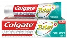 Зубная паста - Colgate Total 12 Fresh Stripe Tooth — фото N1