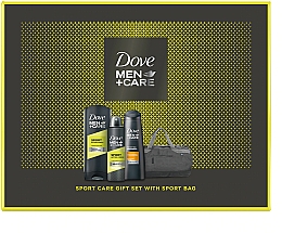 Духи, Парфюмерия, косметика Набор - Dove Men+Care Sport Active Fresh (deo/150ml + sh/gel/400ml + shm/250ml + bag)