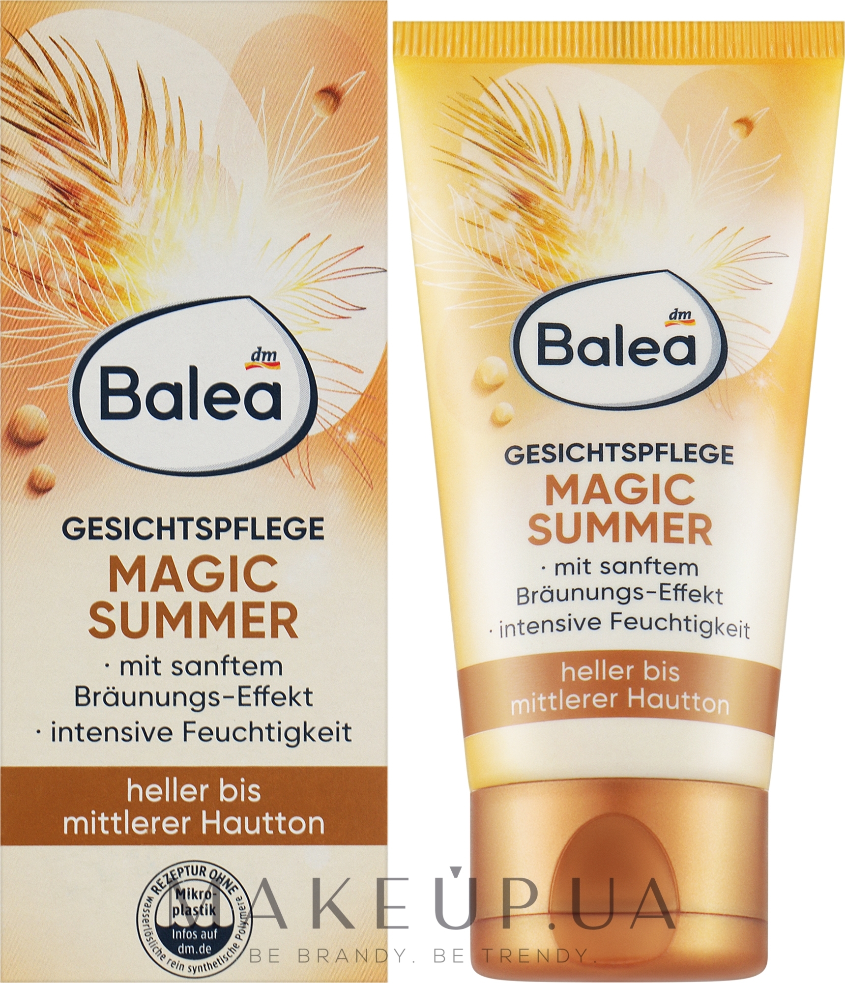 Крем-автозагар для лица - Balea Magic Summer Face Care — фото 50ml
