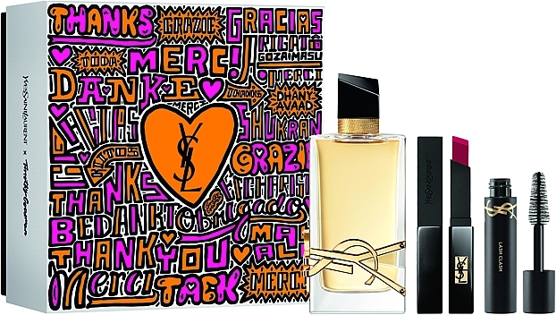 Yves Saint Laurent Libre - Набор (edp/90ml + lipstick/2g + mascara/2ml) — фото N1