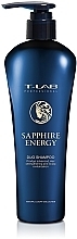 Парфумерія, косметика Шампунь для зміцнення волосся - T-LAB Professional Sapphire Energy Duo Shampoo