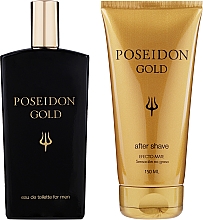 Instituto Español Poseidon Gold - Набір (edt/150ml + after/shave/150ml) — фото N2