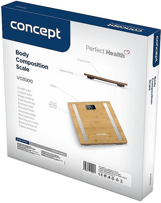 Діагностичні ваги "Bamboo", vo3000 - Concept Perfect Health — фото N4