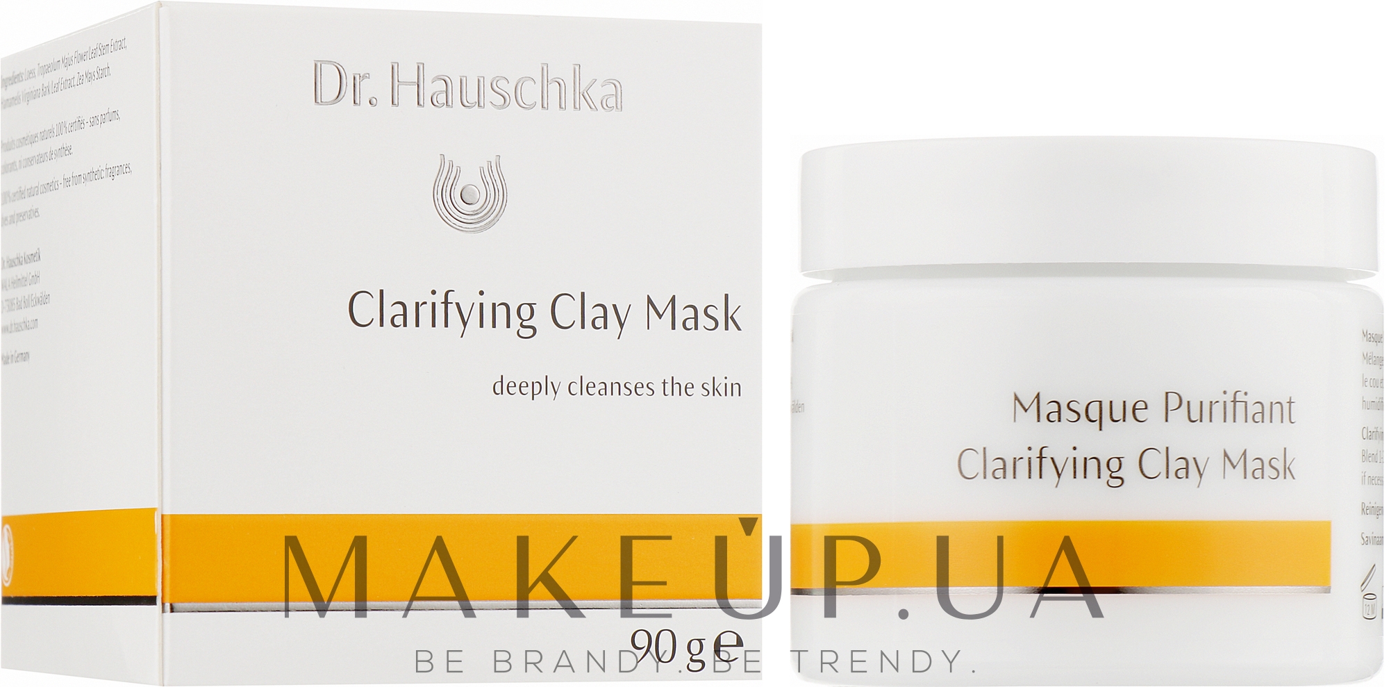 Очищающая маска для лица с глиной - Dr. Hauschka Clarifying Clay Mask — фото 90g