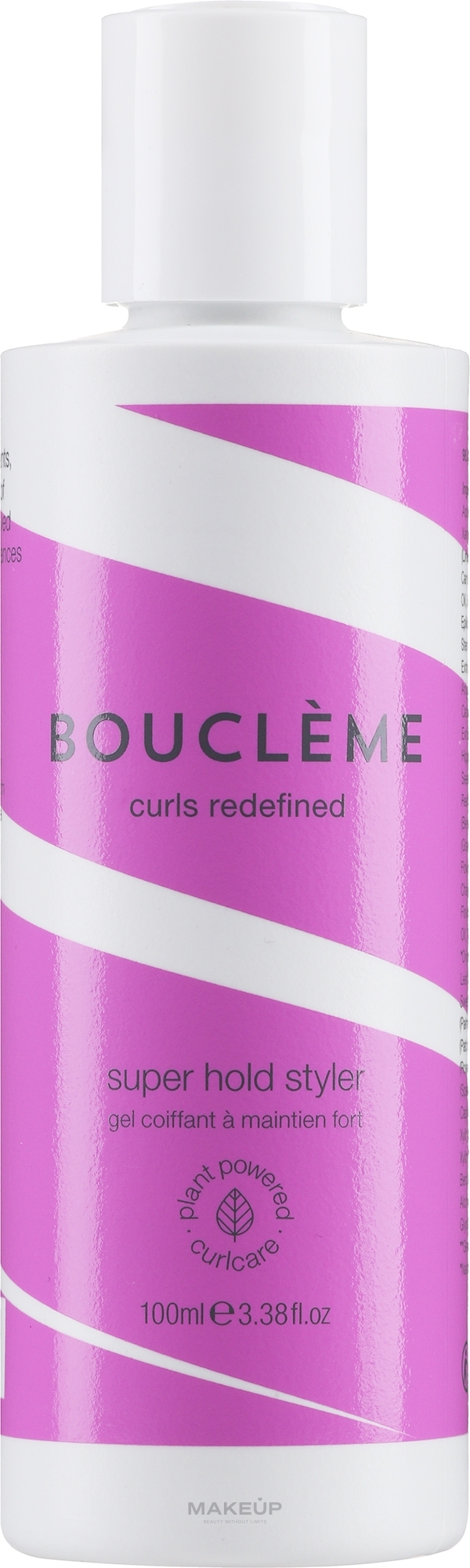 Гель для в'юнкого волосся дуже сильної фіксації - Boucleme Super Hold Styler — фото 100ml