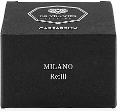 Парфумерія, косметика Dr. Vranjes Milano Carparfum Refill - Ароматизатор для авто (змінний блок)