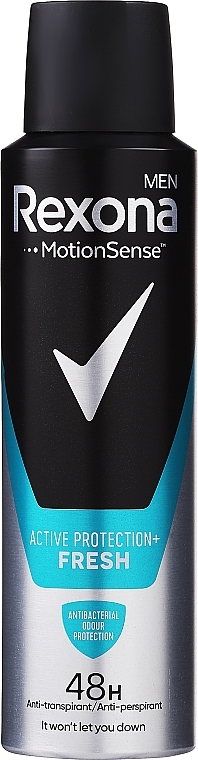Дезодорант-спрей для чоловіків "Активний щит свіжості" - Rexona — фото N1