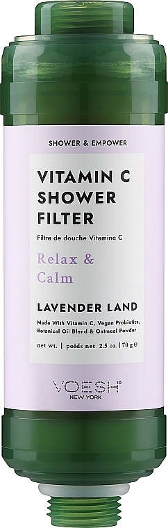 Фильтр для душа "Лаванда" - Voesh Vitamin C Shower Filter Lavender Land — фото N1