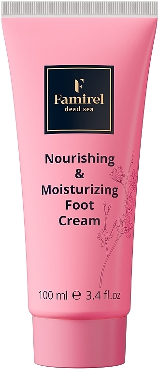 Питательный и увлажняющий крем для ног - Famirel Nourishing & Moisturizing Foot Cream — фото N1