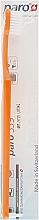 Духи, Парфюмерия, косметика Зубная щетка "S39", оранжевая - Paro Swiss Toothbrush (полиэтиленовая упаковка)
